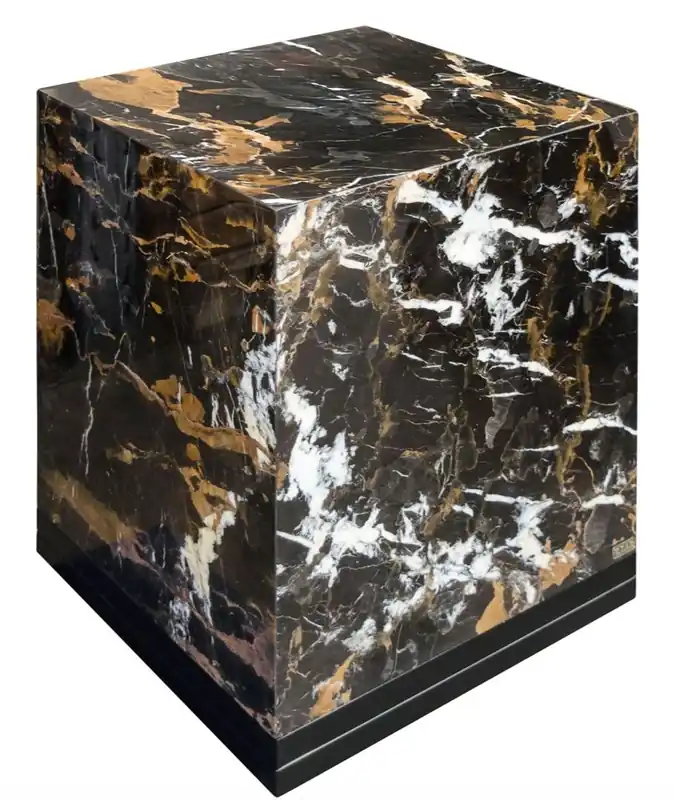 Top-Preis Casa Padrino tavolino nero 40 x 40 x H. 50 cm - Deco Salotto di Lusso