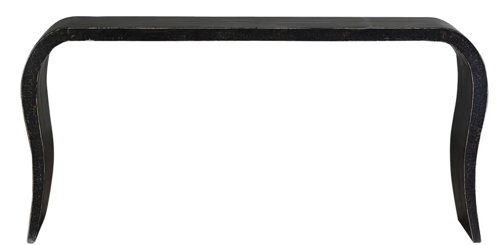 Direktkauf Casa Padrino consolle stile country stile antico nero 162 x 35 x H. 77 cm - Consolle Stile Country
