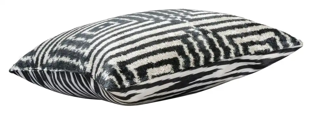 Expressversand Casa Padrino cuscino di lusso mod2 nero / bianco 40 x 40 cm - Accessori Deco per il Soggiorno