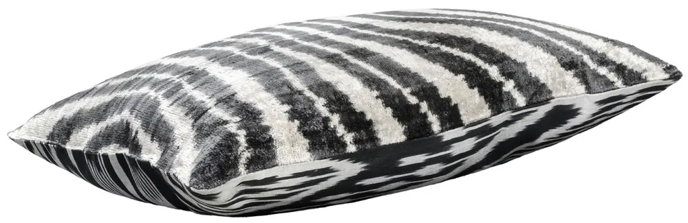 Online Kaufen Casa Padrino cuscino di lusso nero / bianco 60 x 40 cm - Accessori Deco per il Soggiorno