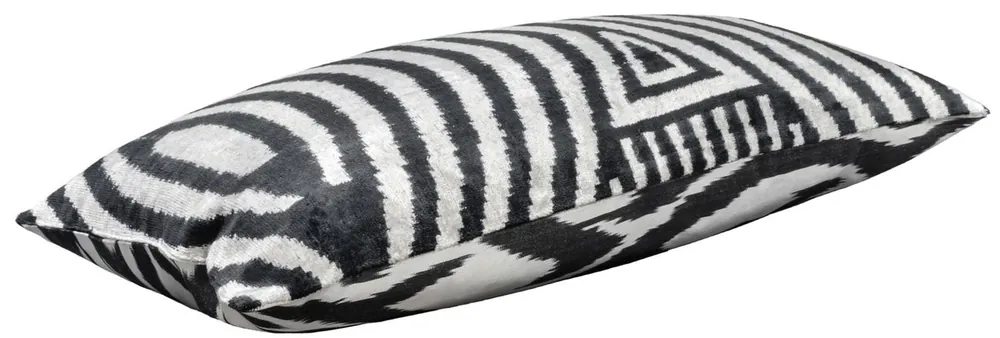 Billig Casa Padrino cuscino di lusso mod2 nero / bianco 60 x 40 cm - Accessori Deco per il Soggiorno