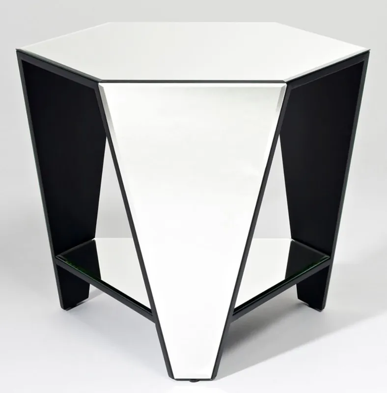Mega-Angebot Casa Padrino tavolino da salotto di lusso in vetro specchiato 59 x 51 x H. 49 cm - Mobili di Design