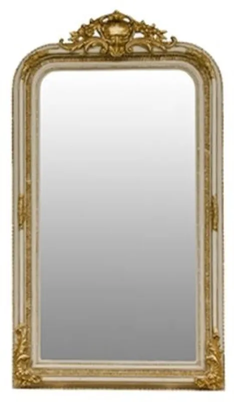 Casa Padrino specchio barocco crema / oro 86 x H. 155 cm - Mobili Soggiorno in Stile Barocco Saisonangebot