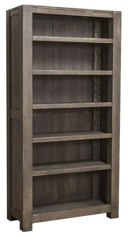 Neu Im Sortiment Casa Padrino armadio per libri stile country marrone scuro 90 x 45 x H. 180 cm - Armadio Stile Country