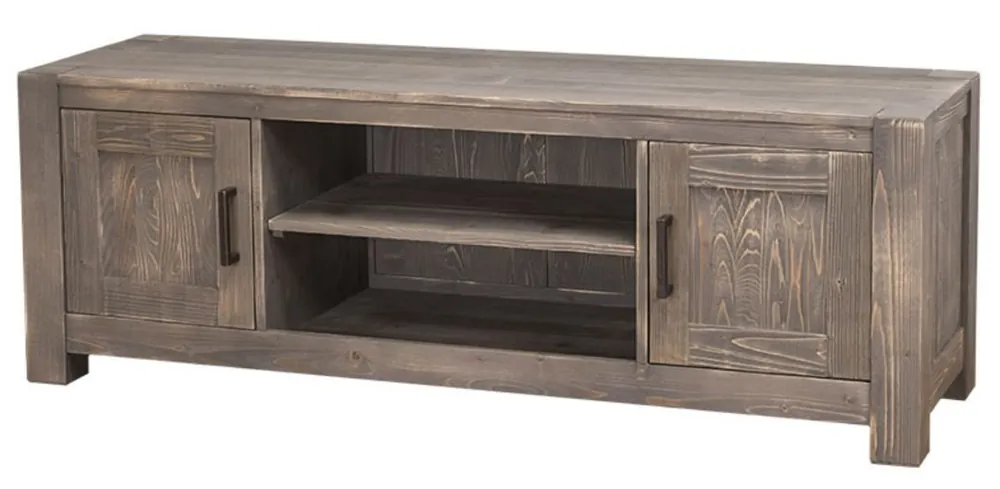 Highlight Casa Padrino country style sideboard dark brown 160 x 46 x H. 56 cm - Country Style TV Cabinet