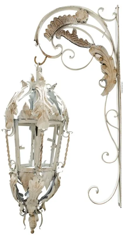 Jetzt Bestellen Casa Padrino lampada da parete barocco crema 36 x 60 x H. 115 cm - Luci e Lampadari in Stile Barocco
