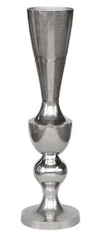 Casa Padrino Antique Style Vaso Alluminio Argento - Decorazione Hotel - Baroque Flower Pot Plant Pot - Mod 1 H. 107 cm Markenprodukt