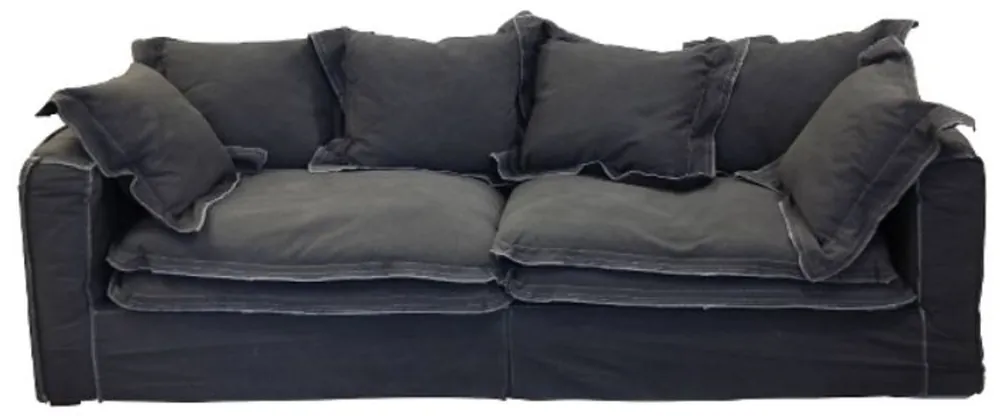 Beliebt Casa Padrino divano da salotto di lusso vintage grigio scuro 240 x 100 x H. 80 cm - Qualità di Lusso