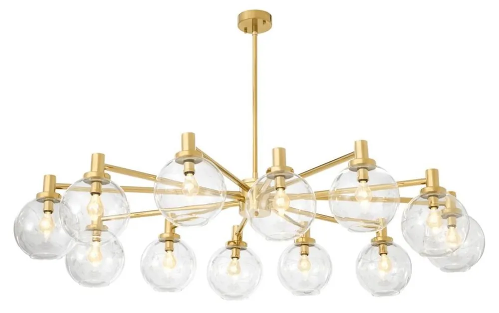Top-Angebot Casa Padrino lampadario di lusso oro 150 x 105 x H. 37 cm - Edizione Limitata