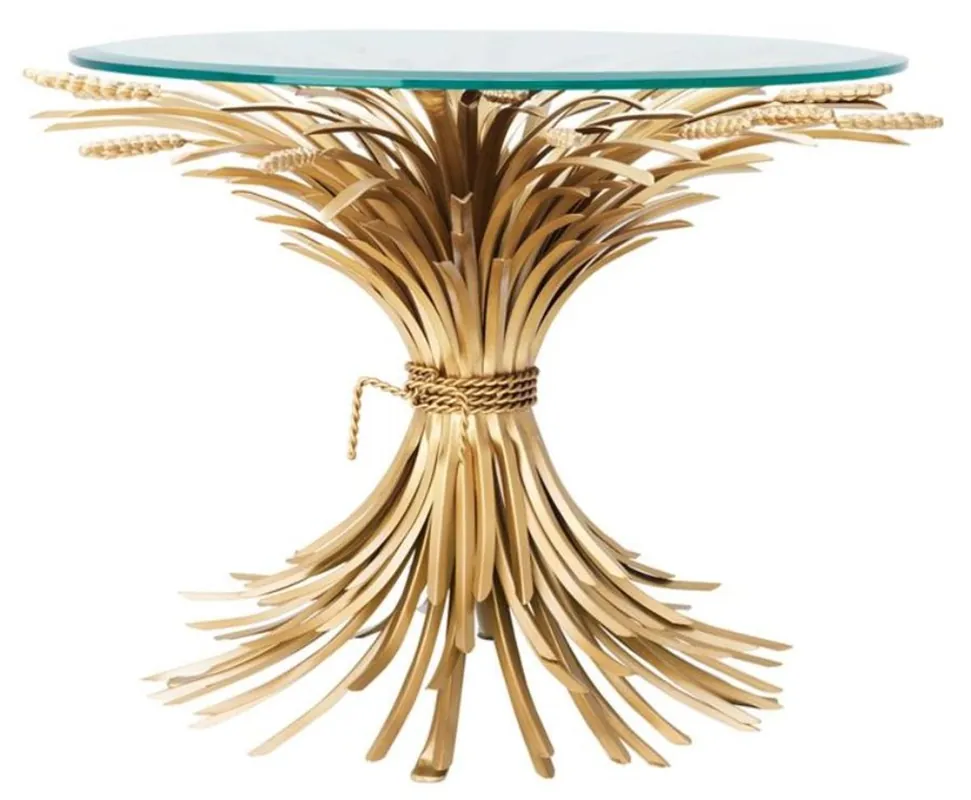 Knallerangebot Casa Padrino tavolino di lusso oro antico Ø 80 x H. 55 cm - Mobili di Design