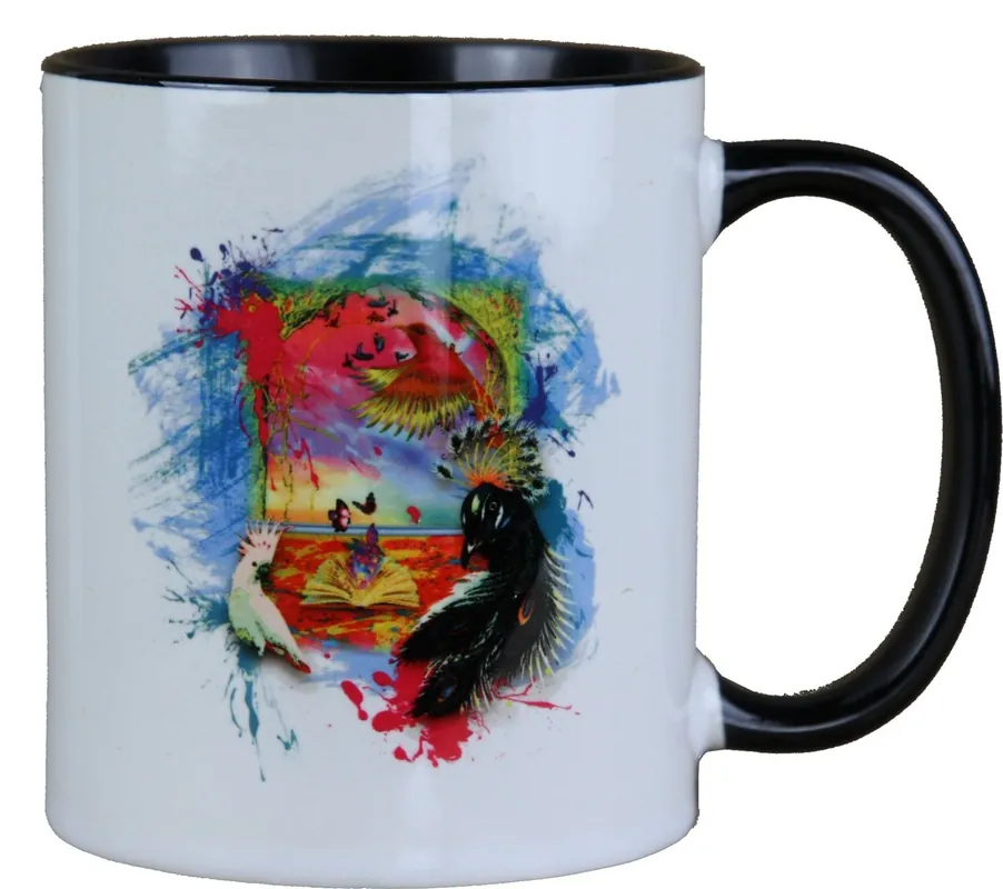 Aktuell Harald Glööckler Boccöös Mug pappagallo - progettato da Harald Glööckler