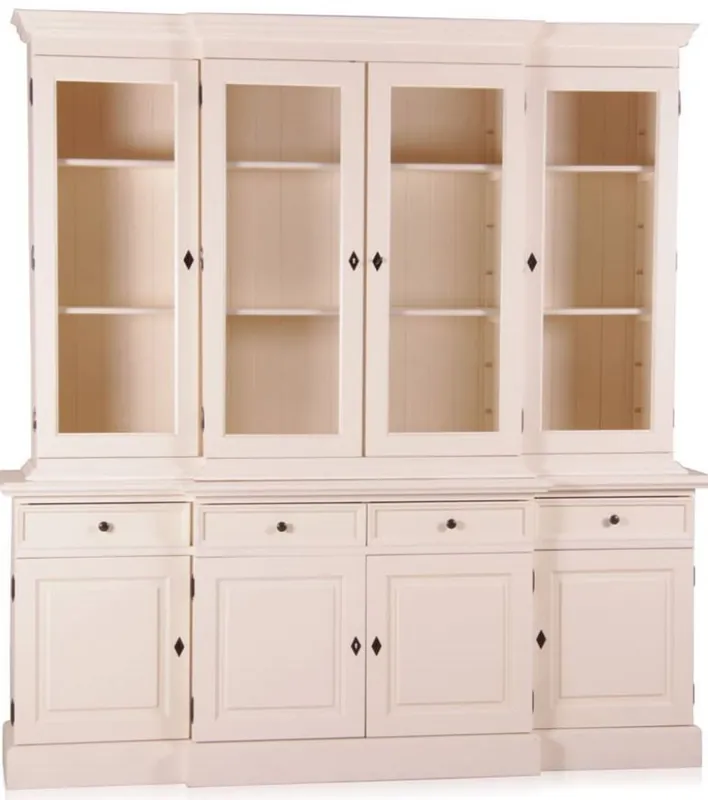 Casa Padrino Shabby Chic stile country Cabinet Buffet 6 ante stile antico bianco con 4 cassetti - Sala da pranzo dell'armadio Wochenendangebot