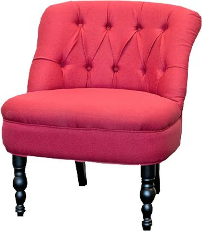 Preisknaller Poltrona da salotto barocca di lusso Paris Red della collezione Luxury di Casa Padrino - Hotel Cafe Restaurant Arredo per l'arredamento