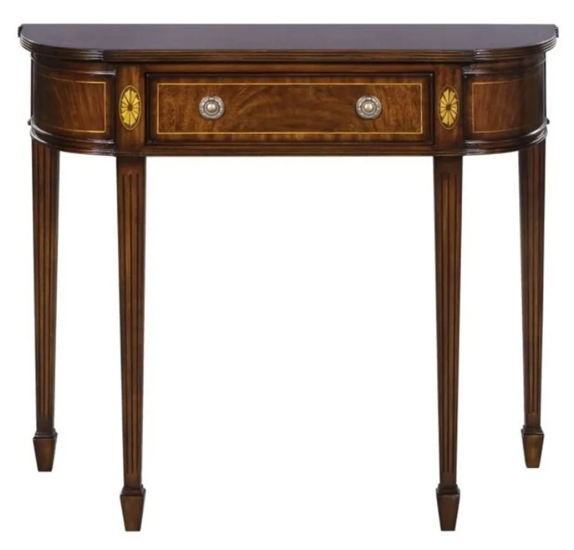 Casa Padrino Console Art Nouveau in mogano marrone 91 x 40 x H. 78 cm - Qualità di Lusso Finale Aktion