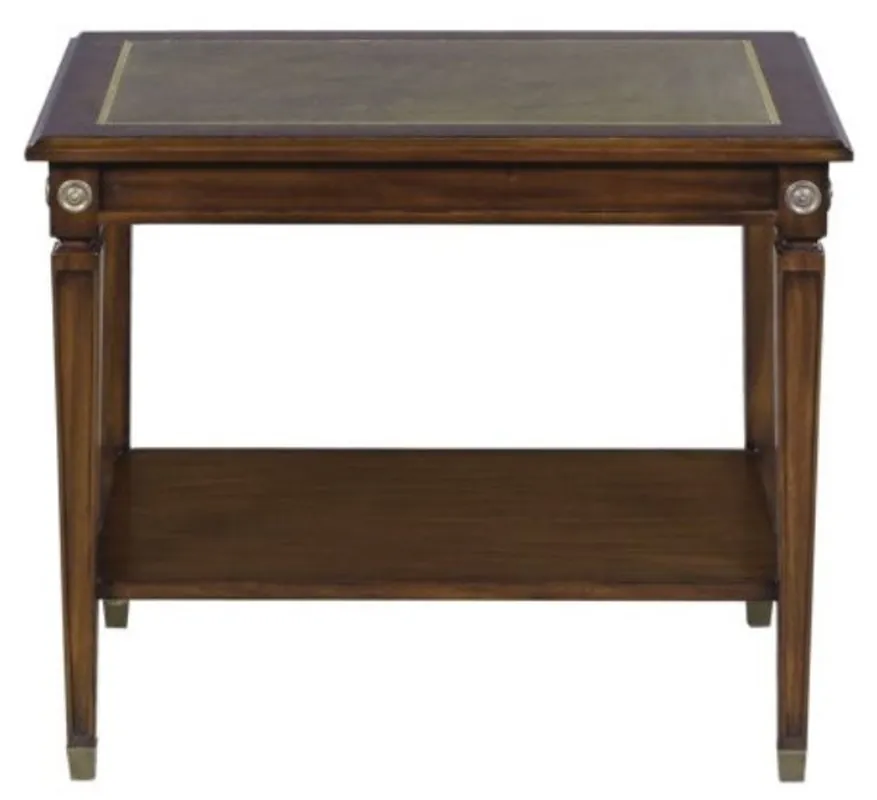 Casa Padrino tavolino da salotto in mogano di marrone / verde 64 x 43 x H. 54 cm - Lussuoso Tavolino da Salotto Jetzt Bestellen