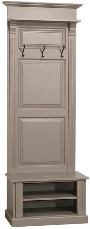 Casa Padrino armadio stile country grigio oliva 79 x 41 x H. 210 cm - Armadio Stile Country Markenware