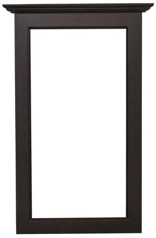 Ausverkauf Casa Padrino specchio cornice stile country nero 65 x 8 x H. 100 cm - Mobili Stile Country