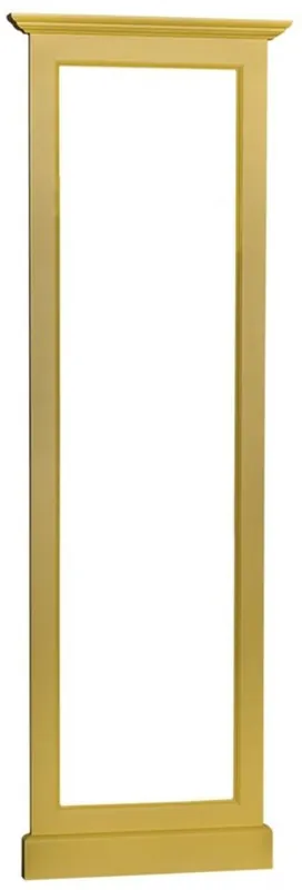 Casa Padrino specchio cornice stile country giallo 65 x 8 x H. 195 cm - Mobili Stile Country Preisknaller