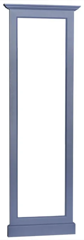 Casa Padrino specchio cornice stile country blu 65 x 8 x H. 195 cm - Mobili Stile Country Bestseller