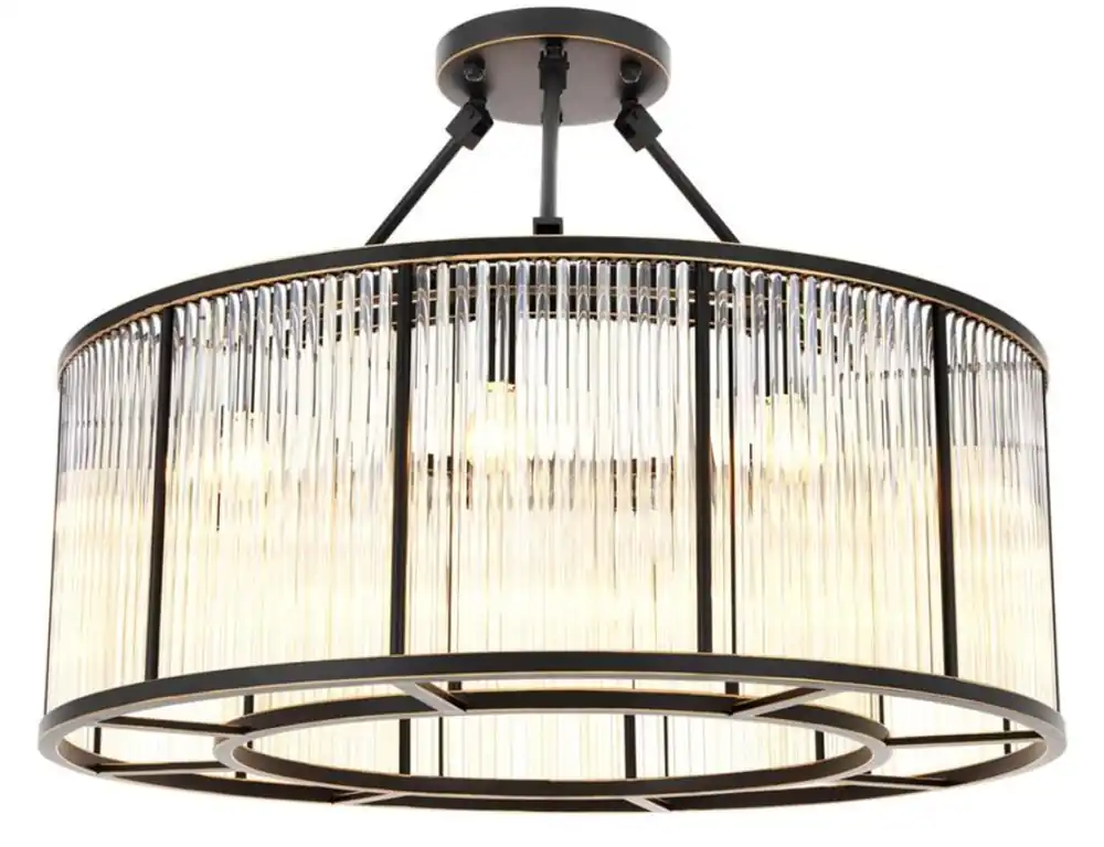 Neu Casa Padrino lampada di copertura bronzo Ø 80 x H. 61 cm - Qualità di Lusso