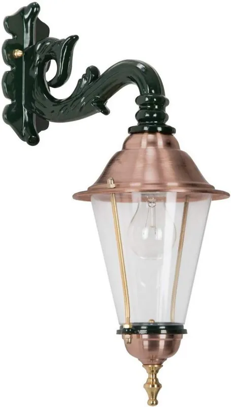 Begrenztes Angebot Casa Padrino Applique da Parete per Esterni Art Nouveau 19 x 30 x H. 47 cm - Vari Colori - Illuminazione Esterna Resistente alle Intemperie