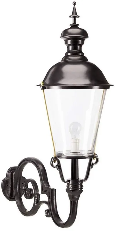 Versand Am Gleichen Tag Casa Padrino Applique / Lampada da Esterno per Esterni Art Nouveau Nero 37 x 76 x H. 105 cm - Qualità di Lusso