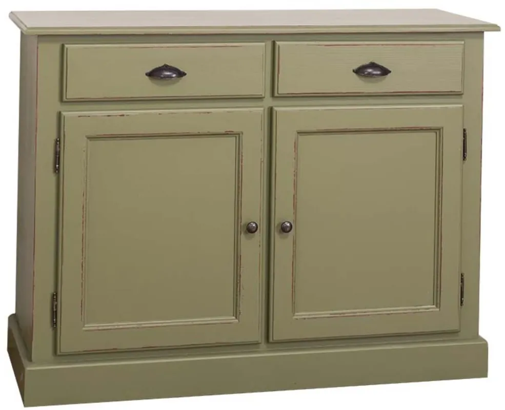 Geprüft Casa Padrino Mobile da Cucina in Legno Massello Shabby Chic Stile Country Verde Antico 120 x 45 x H.90 cm - Armadio da Cucina in Stile Country