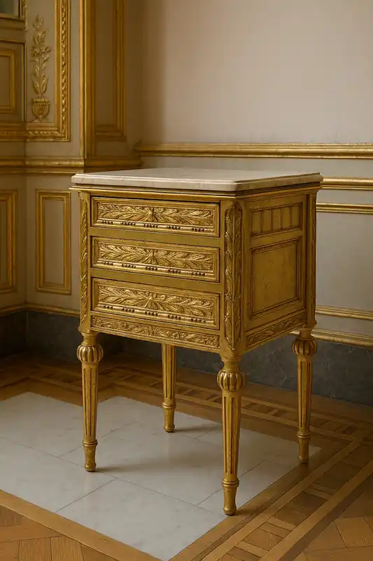 Rabatt Casa Padrino comodino barocco oro antico / crema - Cassettone in stile barocco fatto a mano con 3 cassetti - Mobili barocchi - Mobili per camera da letto in stile barocco