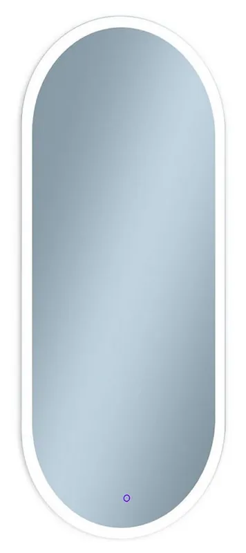 Casa Padrino specchio da bagno di lusso 45 x 2,5 x A. 105 cm - Specchio da parete ovale con illuminazione LED - Mobili per bagno - Accessori bagno - Mobili di lusso Heißes Angebot