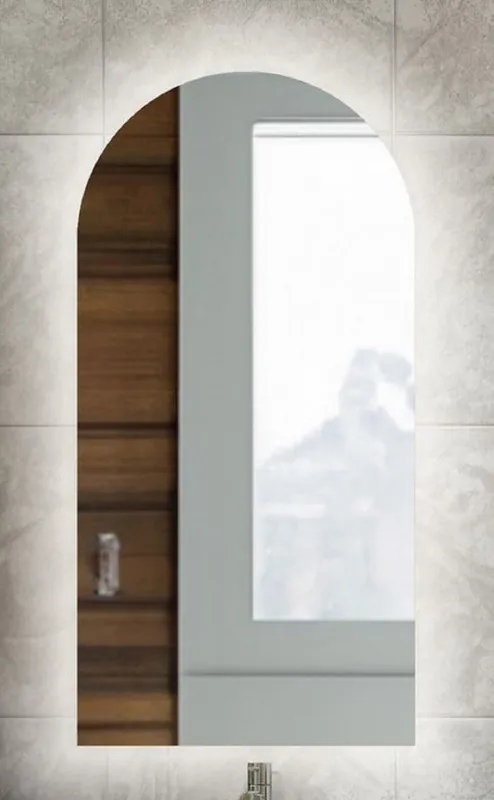 Casa Padrino specchio da bagno di lusso 60 x 3 x A. 120 cm - Specchio da parete con retroilluminazione a LED - Mobili da bagno - Accessori da bagno - Mobili di lusso Heißes Angebot