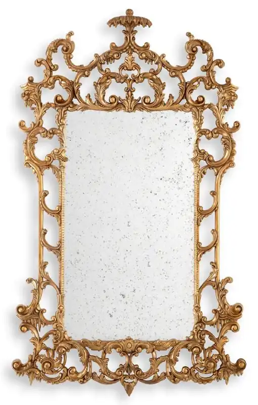 Casa Padrino specchio barocco di lusso oro antico - Magnifico specchio da parete in stile barocco con vetro a specchio antico - Magnifici mobili barocchi - Nobile e Magnifico Mega-Angebot