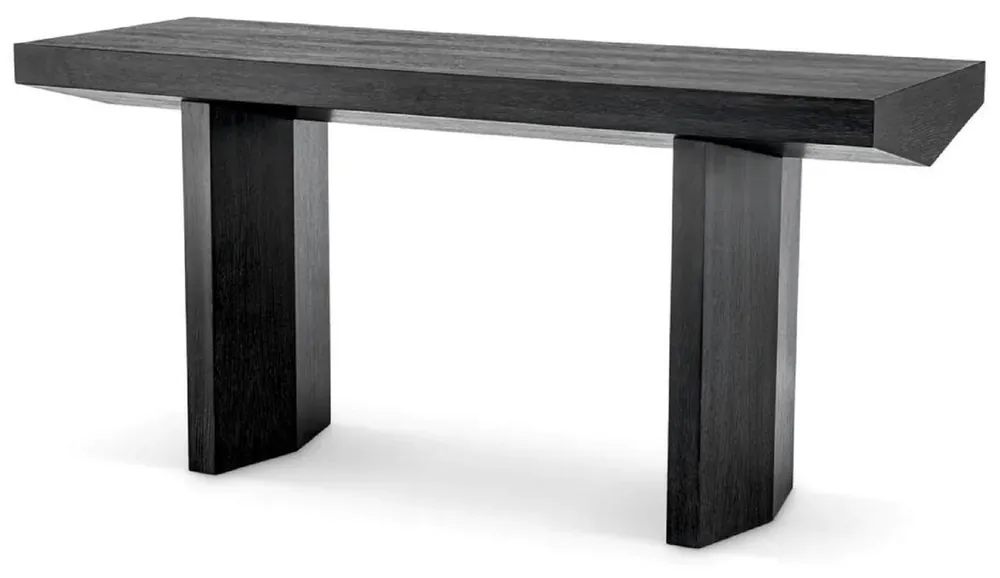 Casa Padrino consolle di lusso nero grigio 160 x 55,5 x A. 76,5 cm - Consolle rettangolare - Mobili per soggiorno - Mobili per hotel - Mobili di lusso - Arredi di lusso Online Kaufen