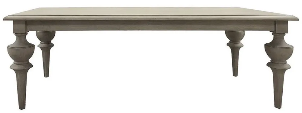 Heißes Angebot Casa Padrino tavolo da pranzo in stile country di lusso grigio 200 cm - Massiccio