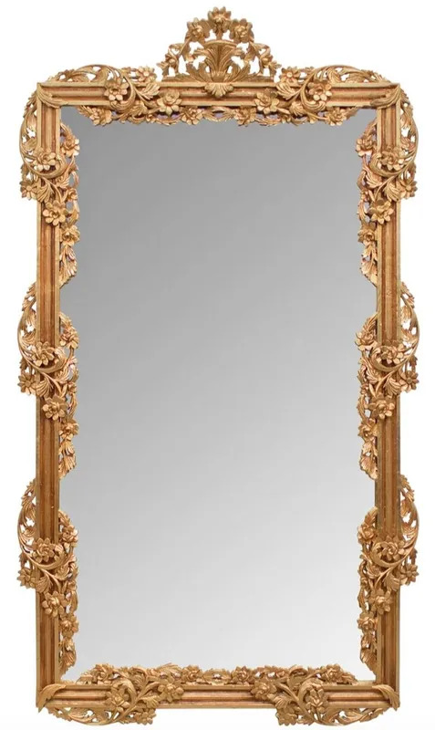 Casa Padrino specchio barocco di lusso oro 122 x A. 224 cm - Mobili barocchi Zertifiziert