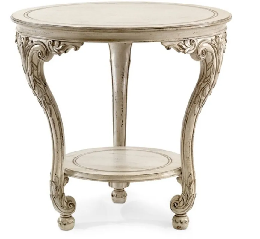 Casa Padrino tavolino barocco di lusso a 3 gambe grigio antico Bestseller
