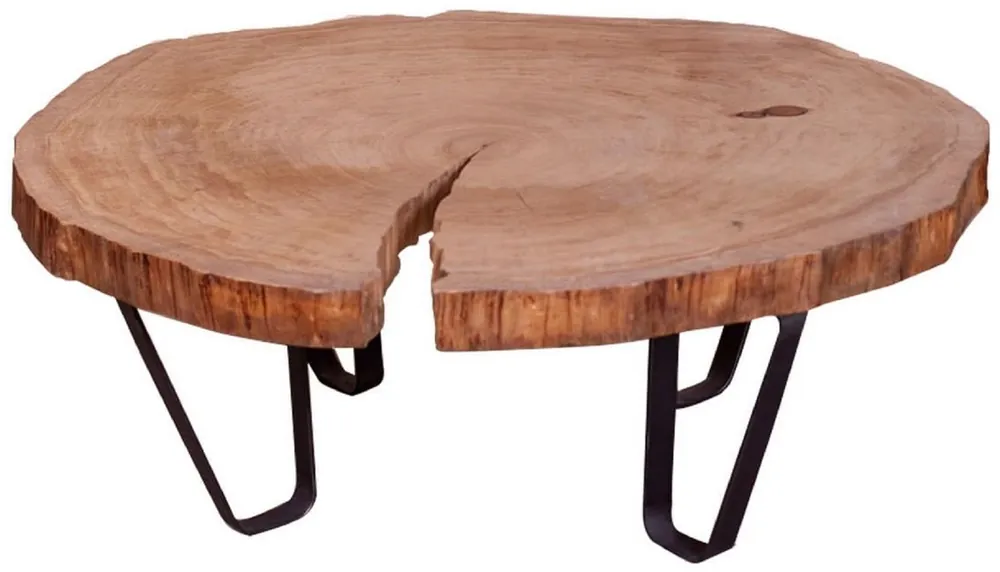 Casa Padrino tavolo da salotto di lusso marrone / nero 110 x 95 x A. 50 cm Rabatt