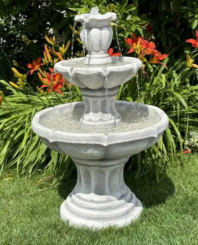 Casa Padrino fontana barocco grigio Ø 65 x A. 100 cm Must-Have