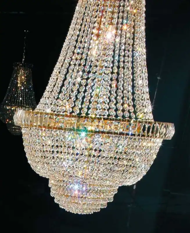 Casa Padrino Lampadario Barocco di Lusso Oro Ø 64 x A. 86 cm - Fatto in Italia Preiswert