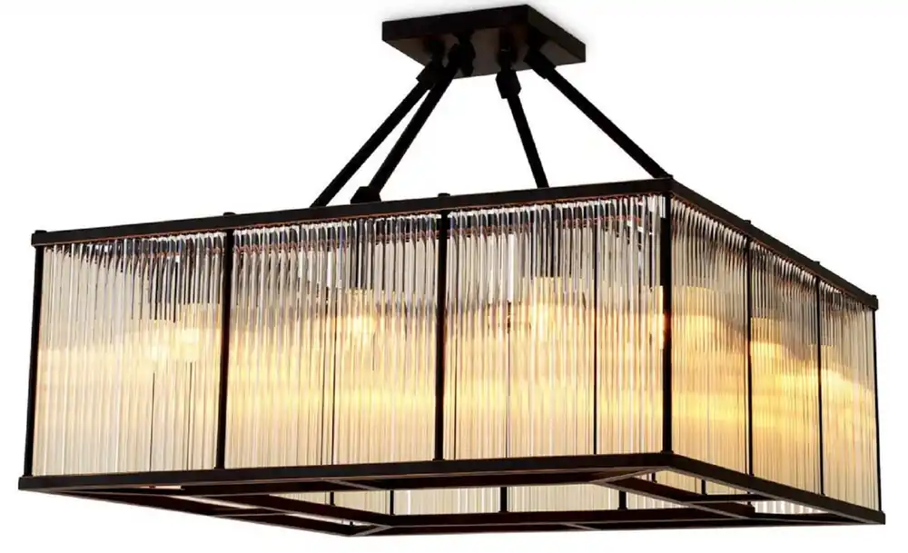 Casa Padrino lampada di copertura da soggiorno di lusso bronzo 80 cm Top-Seller