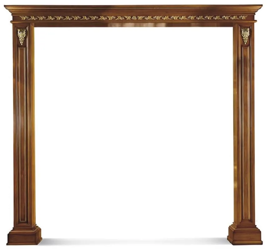 Casa Padrino cornice per porta doppia barocco di lusso marrone / oro 271,5 x A. 248 cm - Fatto in Italia Meistverkauft