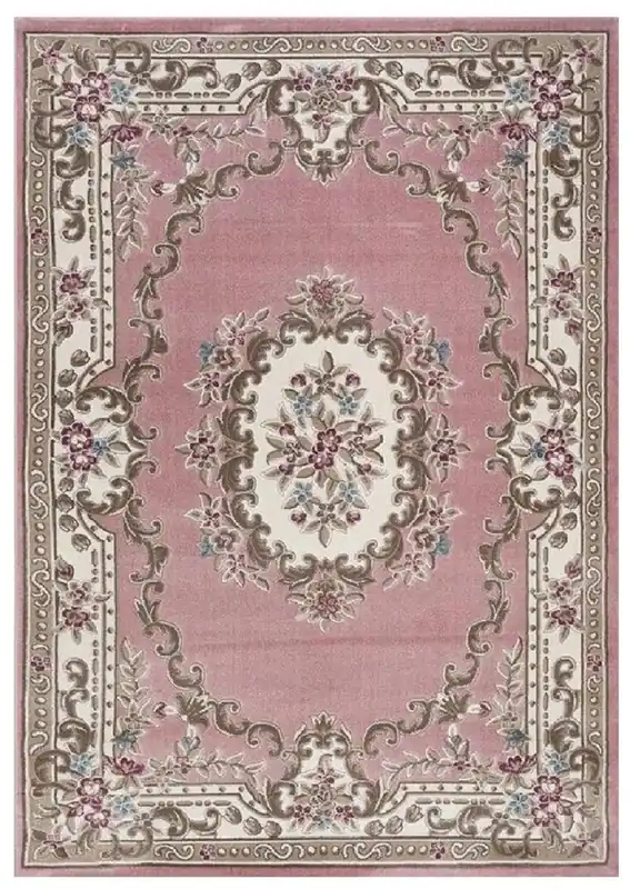 Neu Im Sortiment Casa Padrino Tappeto da Soggiorno Barocco di Lusso Rosa - Varie Misure