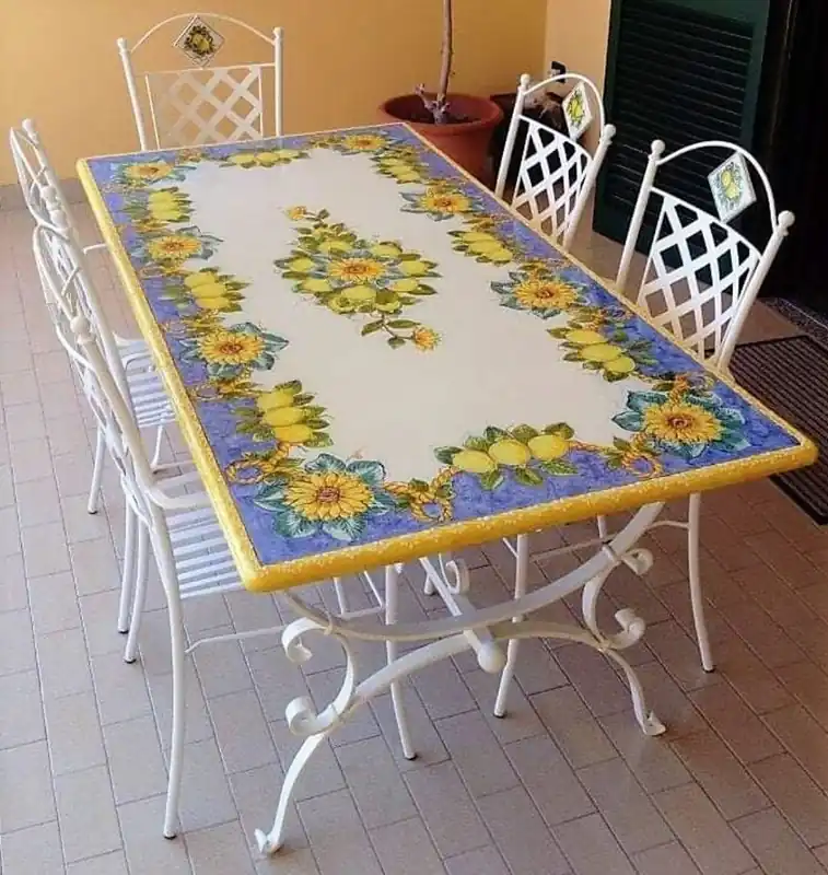 Sofort Bestellen Casa Padrino Set di Mobili da Giardino in Ferro Battuto e Pietra Lavica Art Nouveau di Lusso Bianco - Fatto in Italia