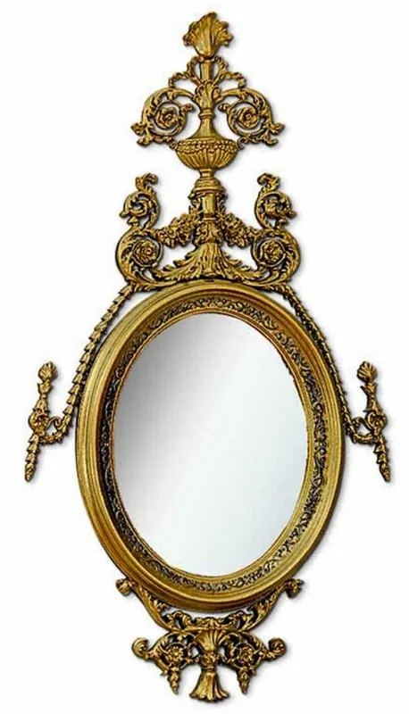 Casa Padrino specchio barocco di lusso oro A. 207 cm - Fatto in Italia Neu Im Sortiment