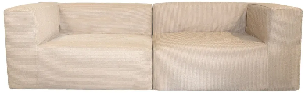 Casa Padrino divano da esterno da giardino di lusso beige 250 cm Super-Preis