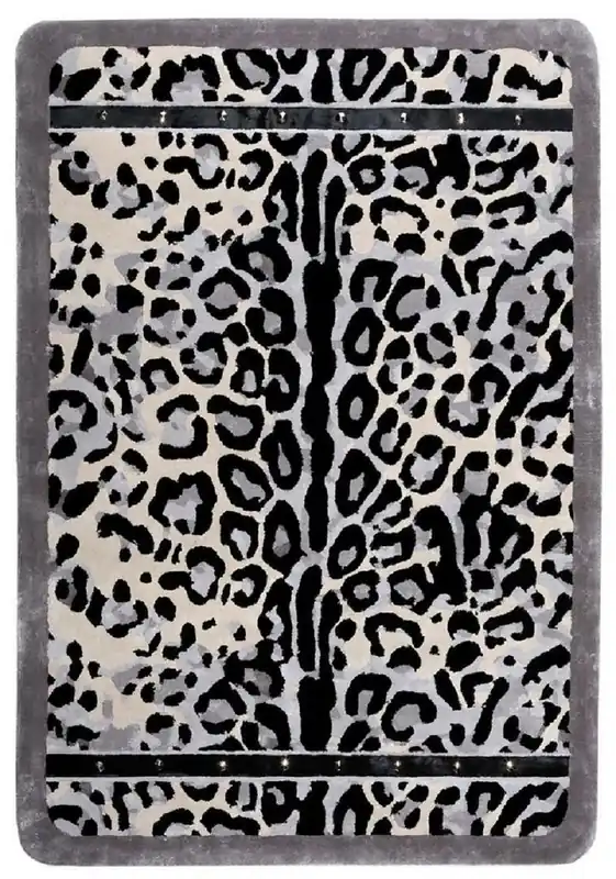 Casa Padrino Tappeto da Soggiorno di Lusso con Disegno Leopardato - Varie Misure Preis Gesenkt