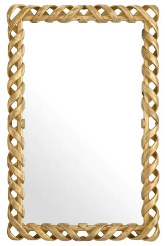 Casa Padrino specchio di lusso in mogano oro antico A. 141 cm Knallerangebot