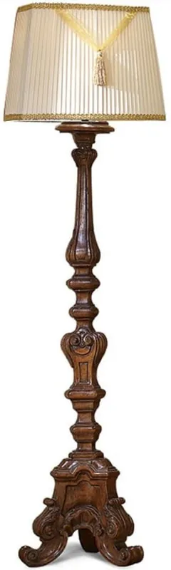 Mega-Angebot Casa Padrino lampada da terra barocco di lusso marrone scuro A. 175 cm - Fatto in Italia