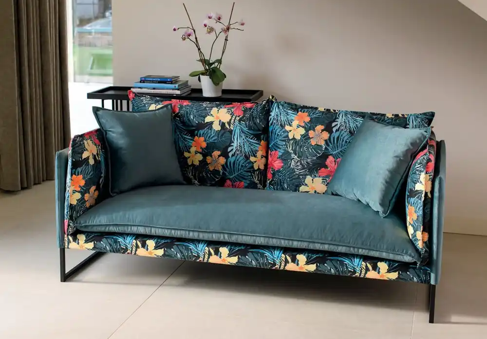 Neu Casa Padrino divano da soggiorno di lusso con design floreale 180 cm