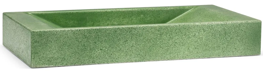 Casa Padrino lavabo in cemento di lusso verde opaco 60 x 30 cm Schnäppchen