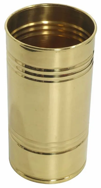 Casa Padrino portaombrelli di lusso in ottone oro A. 48,3 cm - Fatto in Italia Top-Seller